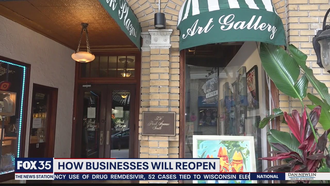 How businesses will reopen on Monday