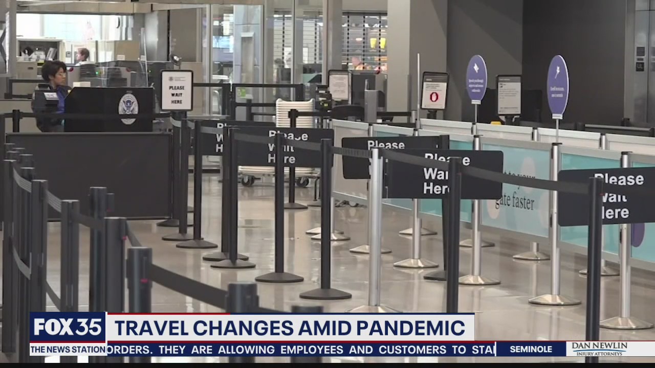 Travel changes amid coronavirus pandemic