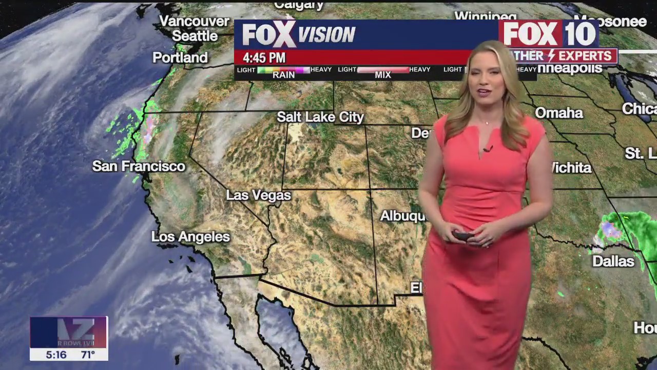 5PM Weather Forecast - 2/10/2023