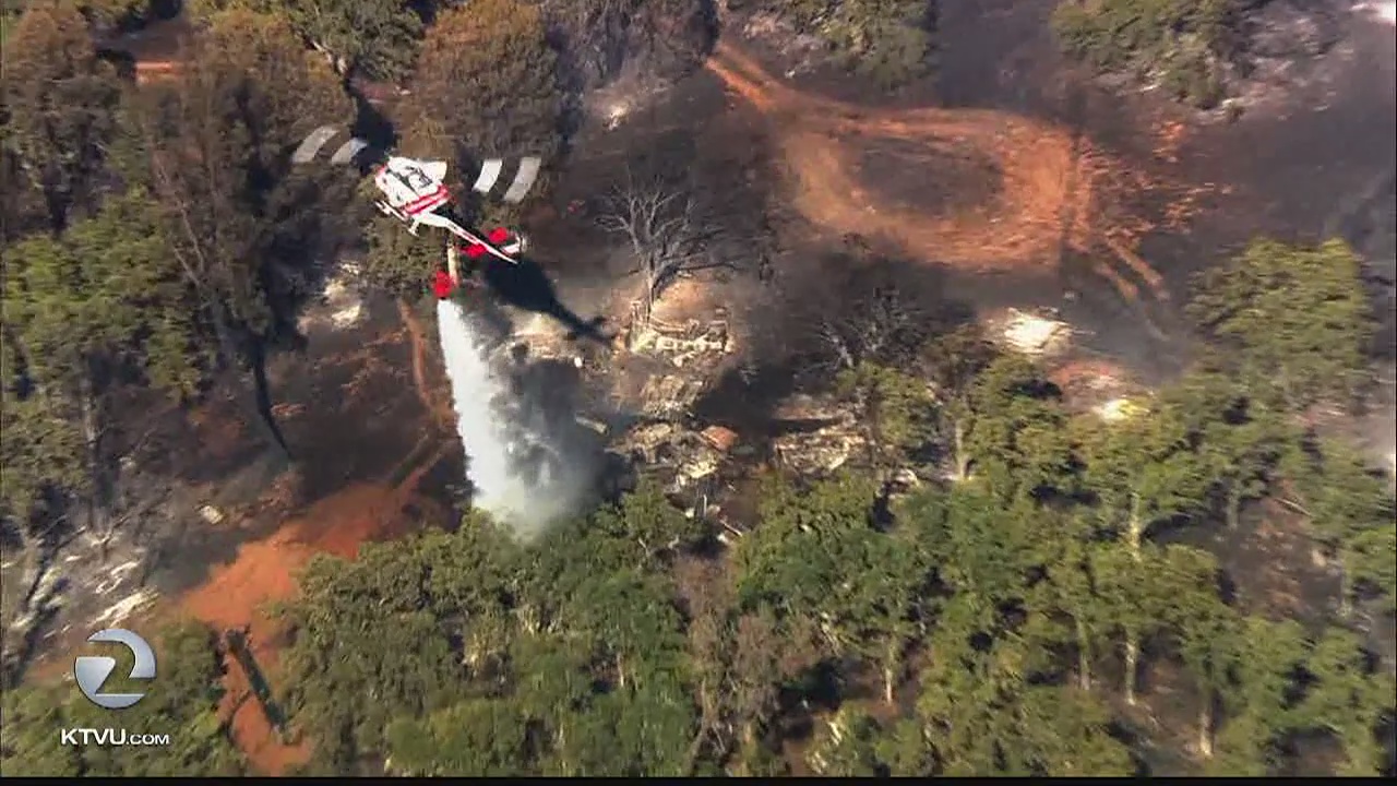 Firefighters make quick work of Clearlake Fires