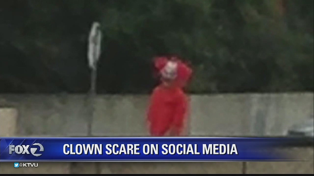 Social media linked to clown scare