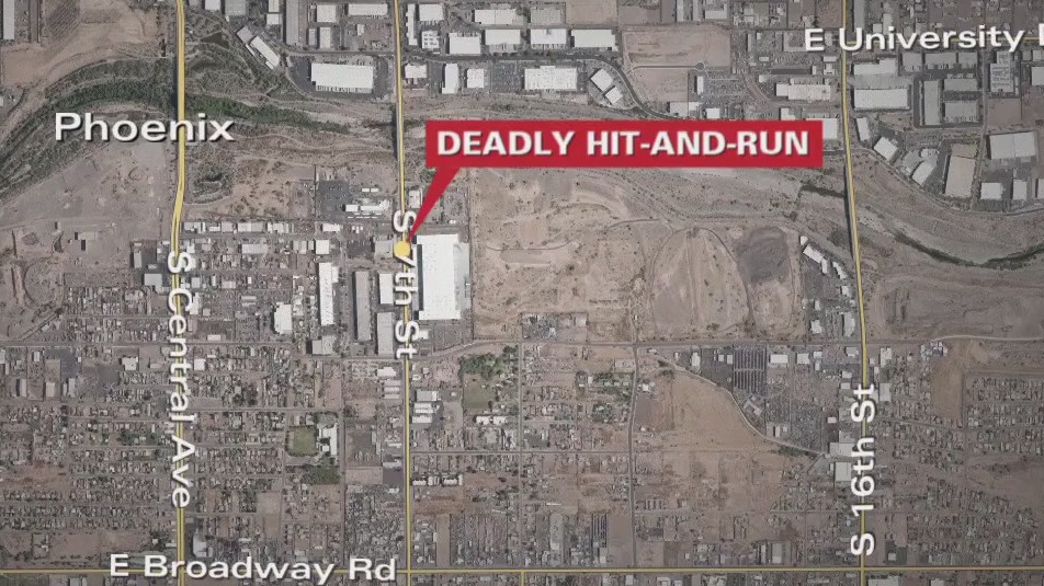 Pedestrian killed in Phoenix hit-and-run crash | FOX 10 Phoenix