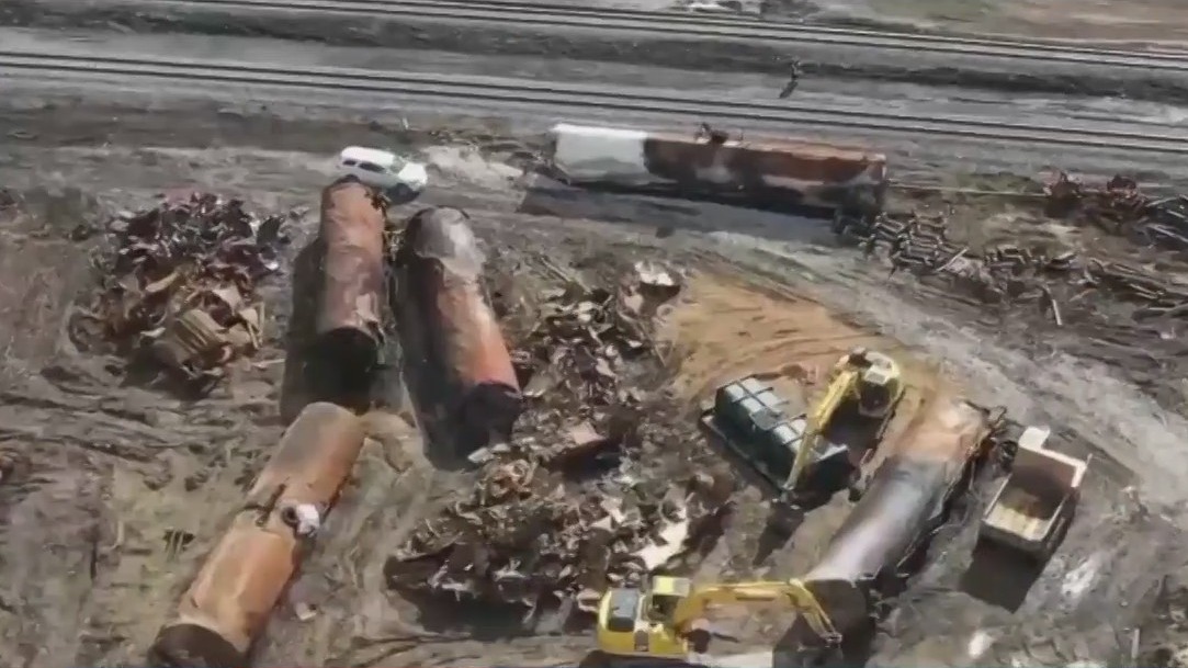 Ohio Train Derailment: New report finds air toxic chemicals in the air