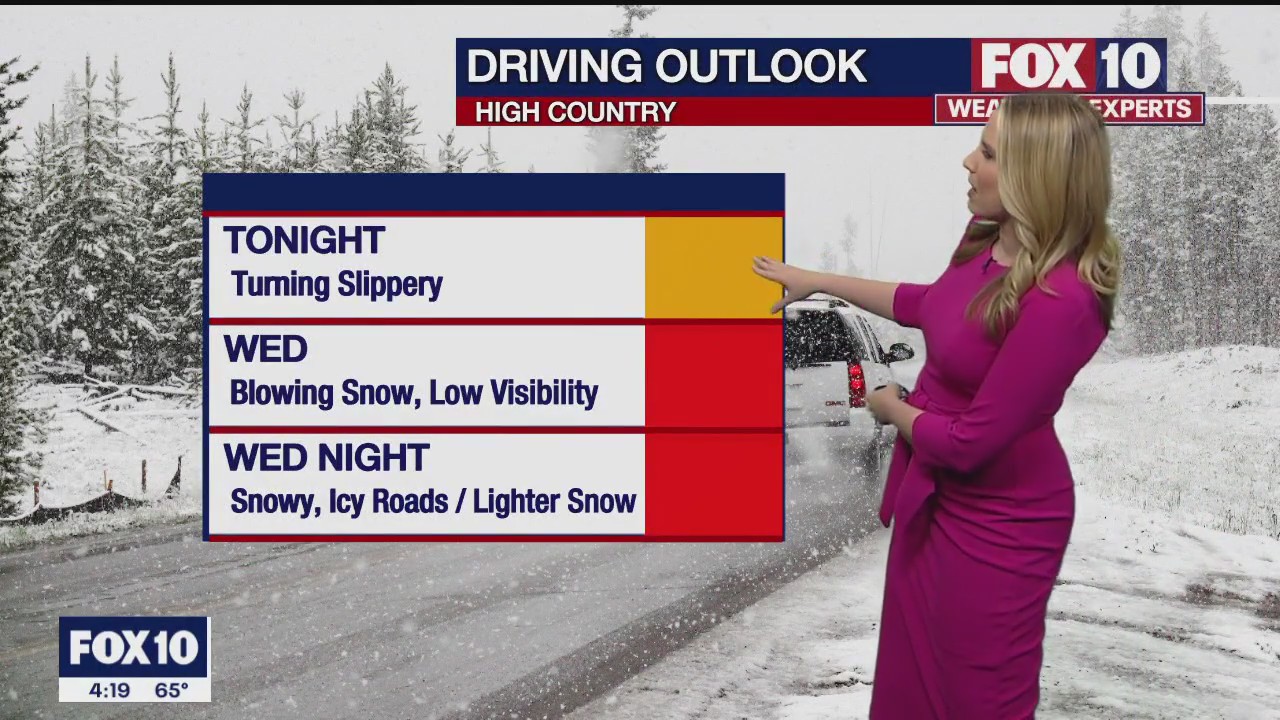 4 p.m. Weather Forecast - 2/28/23
