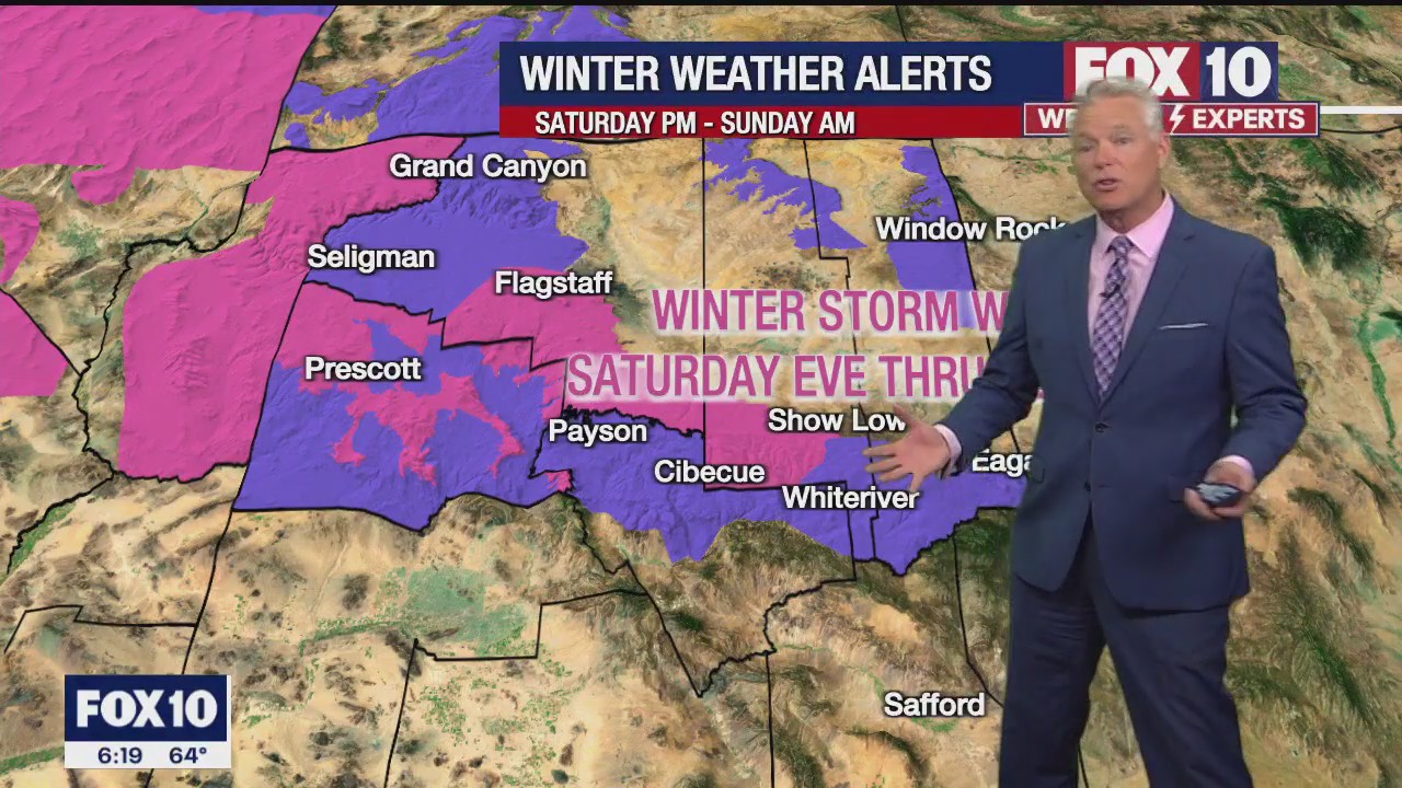6PM Weather Forecast - 2/24/2023