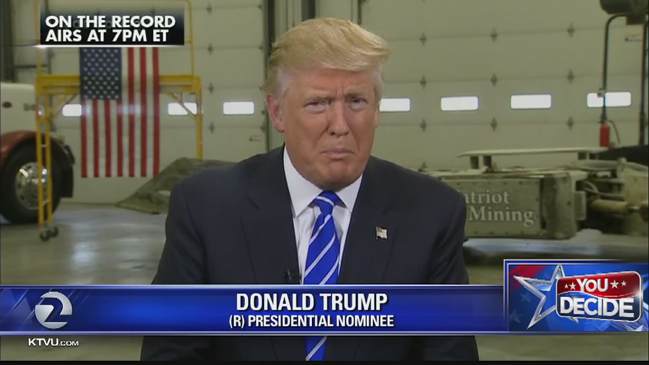 Donald Trump's words spark controversy