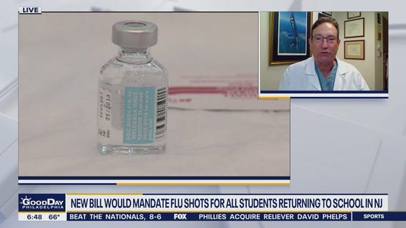 New bill could mandate flu shots for students in NJ