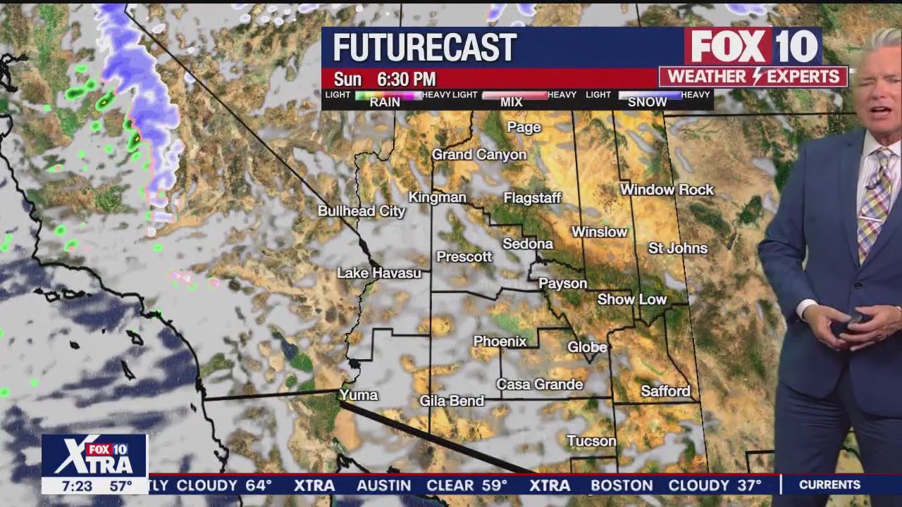 7PM Weather Forecast - 3/3/2023