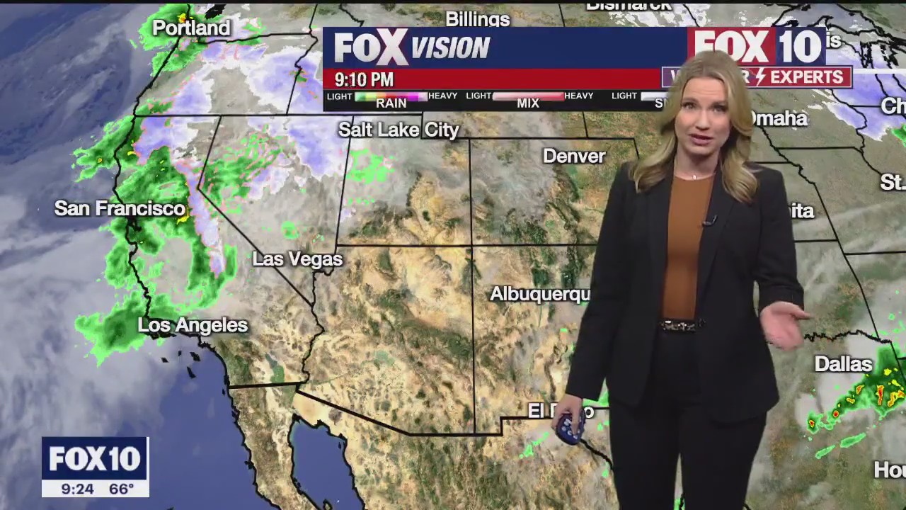 Evening Weather Forecast - 3/9/2023