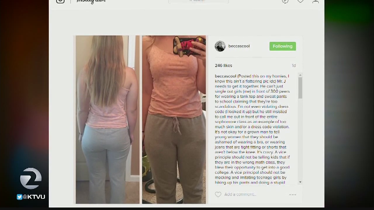 High School girls call out vice principal after claims he shamed outfit