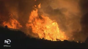 Firefighter injured in Loma Fire, 8 homes destroyed