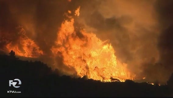 Firefighter injured in Loma Fire, 8 homes destroyed