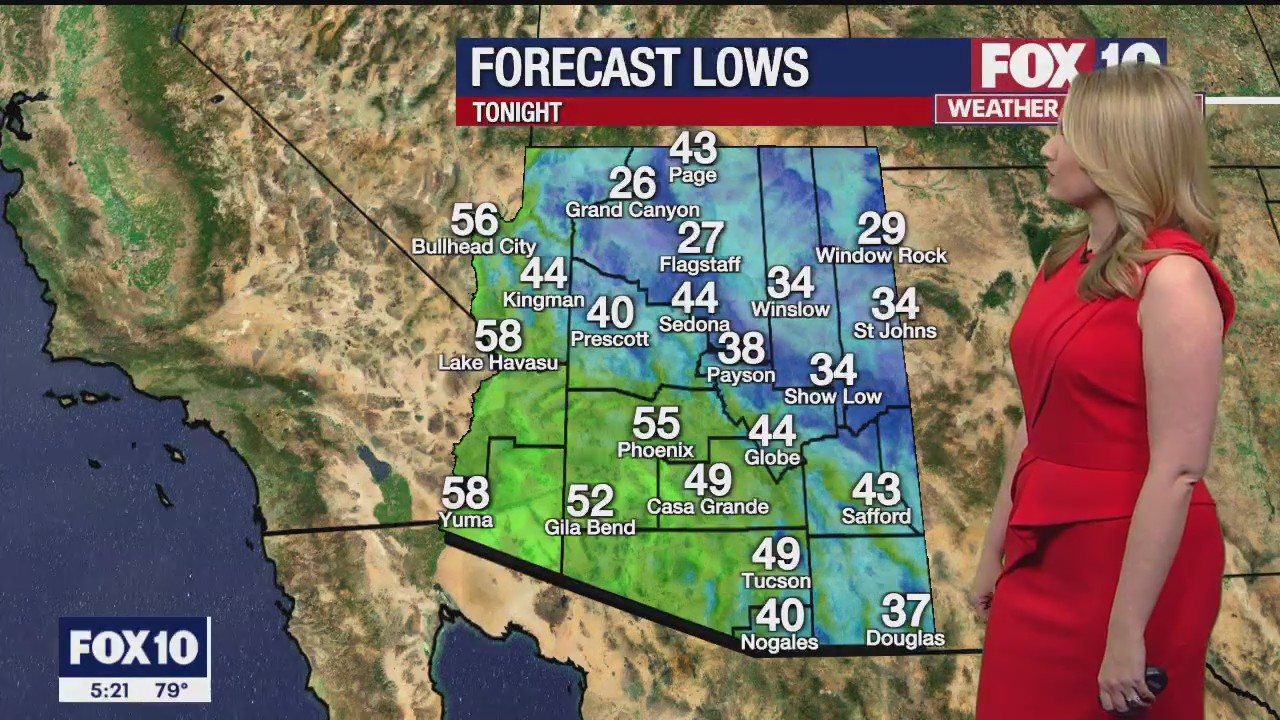 5 p.m. Weather Forecast - 3/12/23