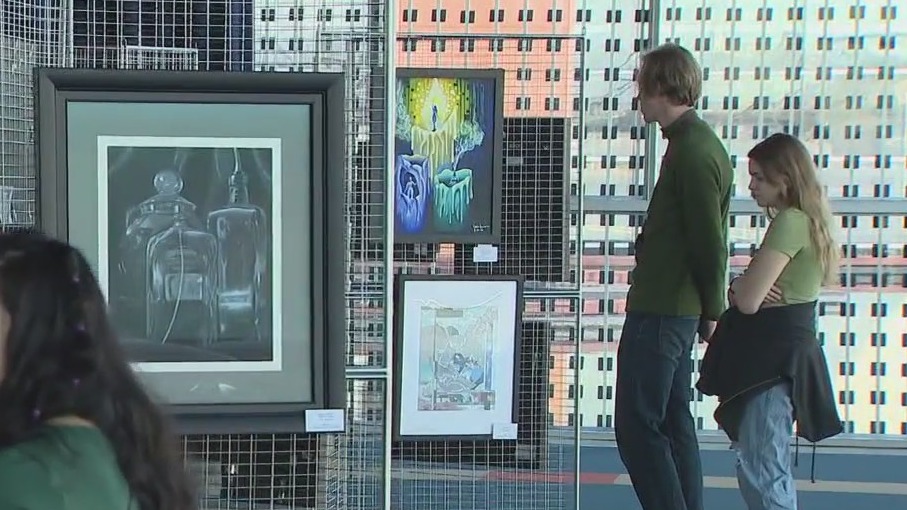 Arizona art students have their work displayed thanks to their teachers