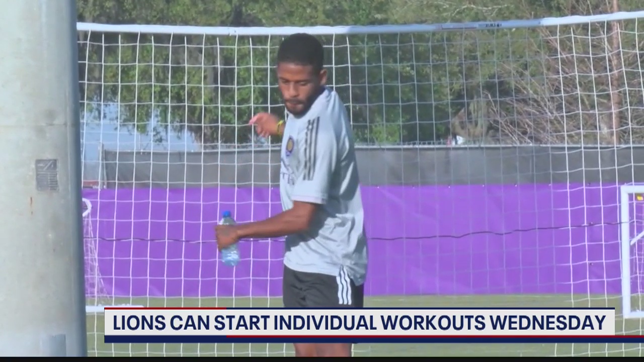 Lions can start individual workouts