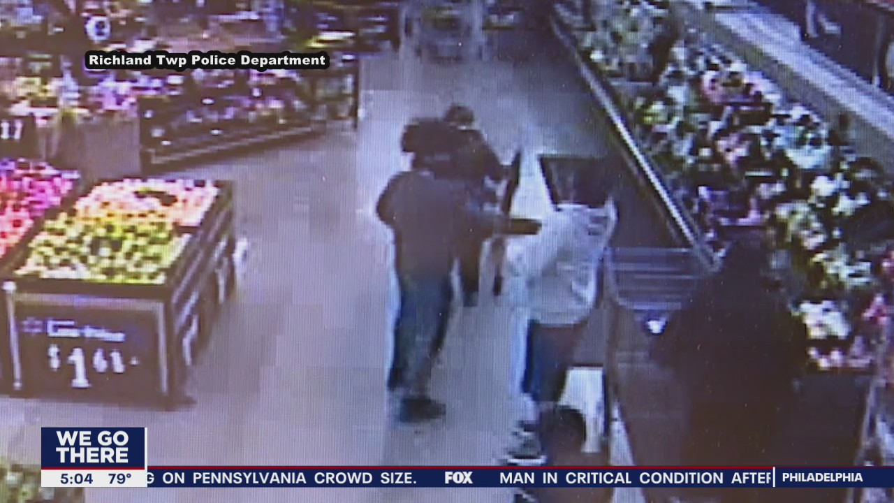 A man strikes a special needs teen across the face in Bucks County Walmart