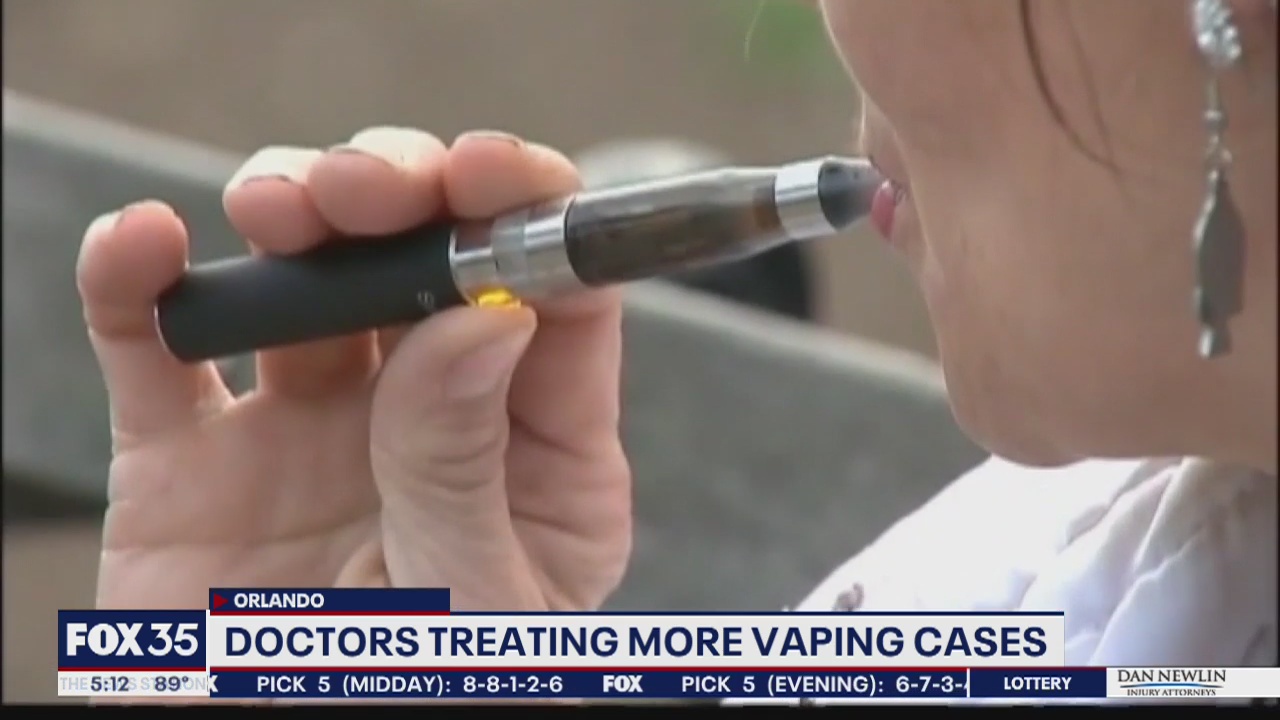 Doctors treating more vaping cases