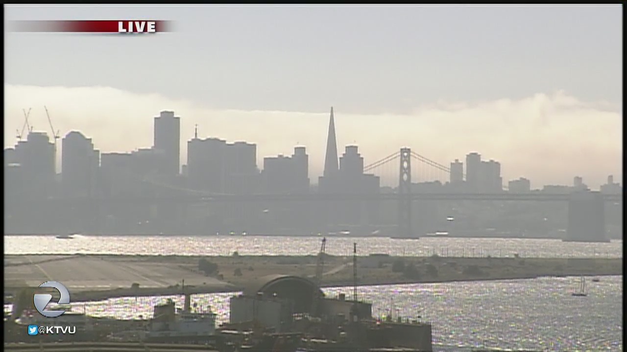 Fires impacting Bay Area air quality