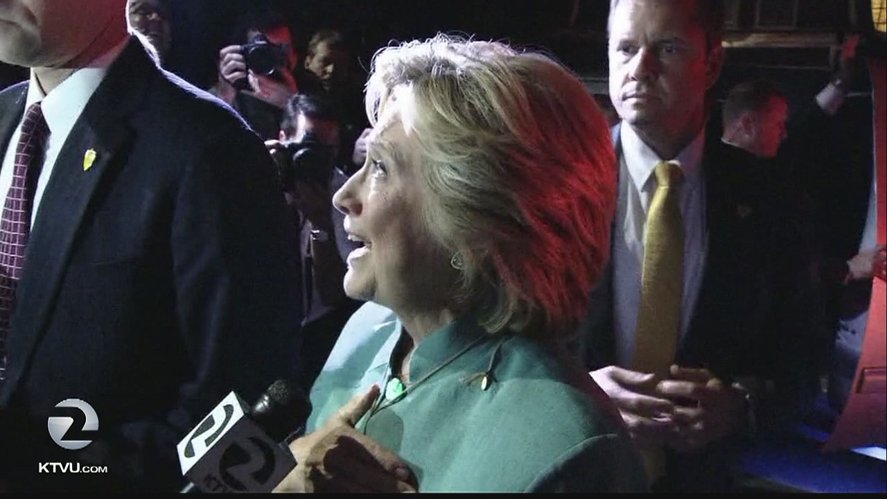 Hillary Clinton holds $33,000 per person fundraiser in Piedmont