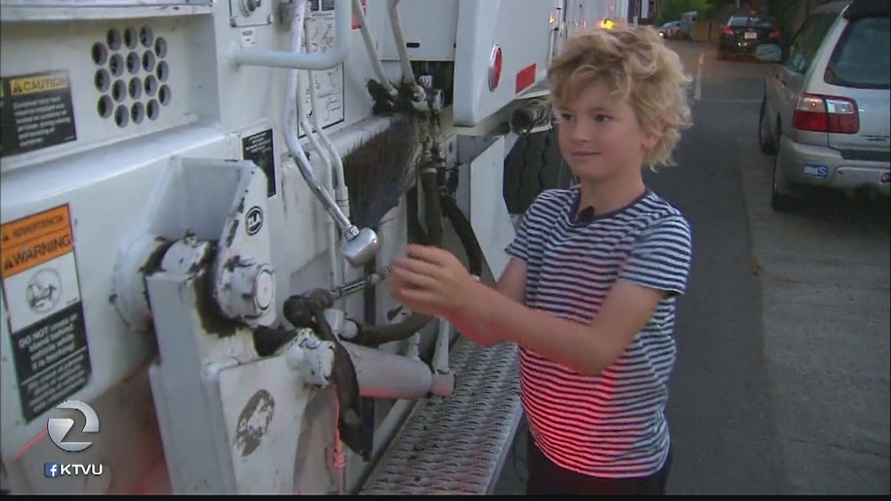 6-year-old boy helps fundraise for garbage man after unlikely bond is formed