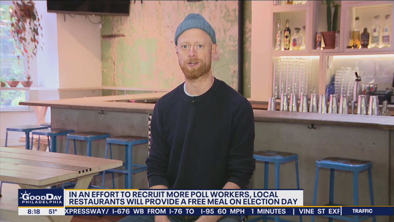 Over a dozen Philly restaurants to provide free meals to poll workers