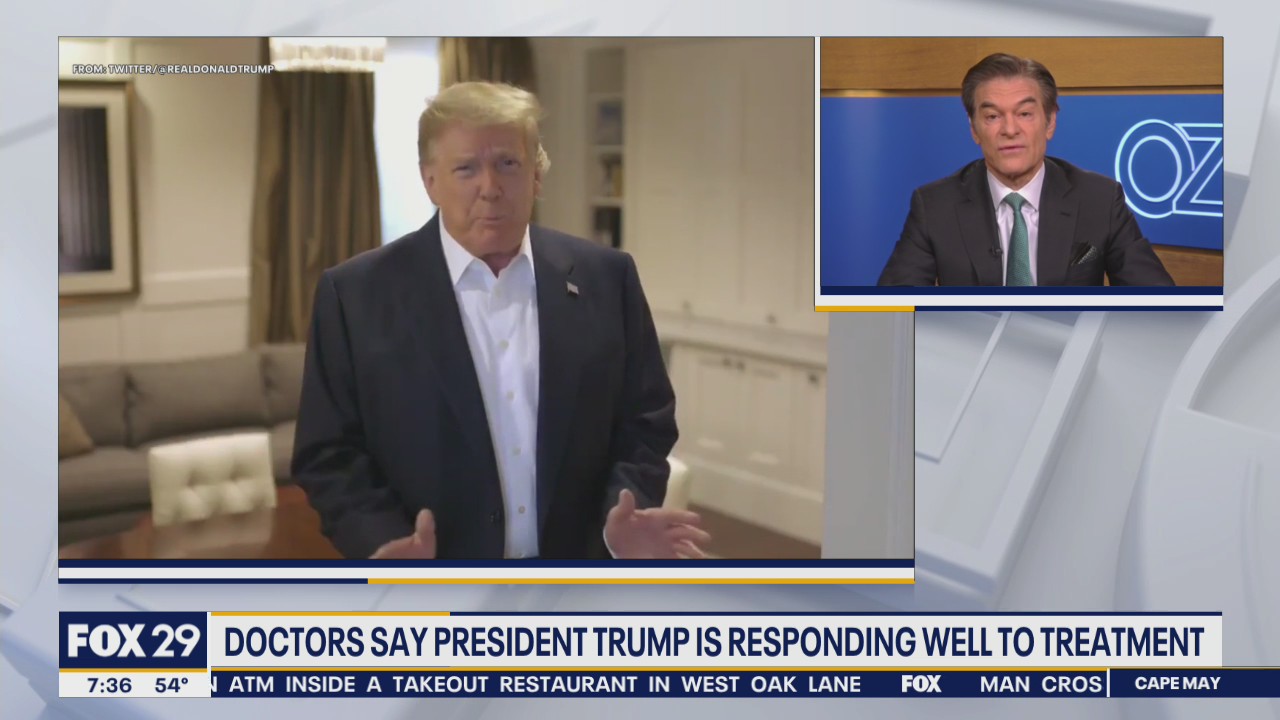 President Trump could be released from hospital after responding well to treatments