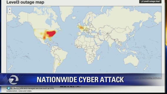 Cyberattack hits US sites