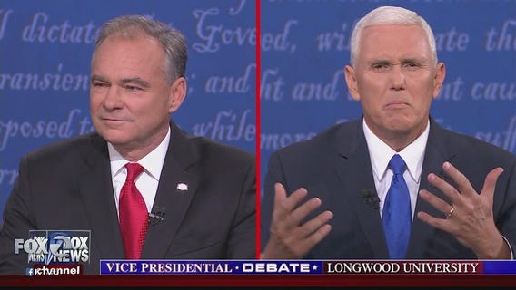 Kaine attacks, Pence fights back in vigorous VP debate