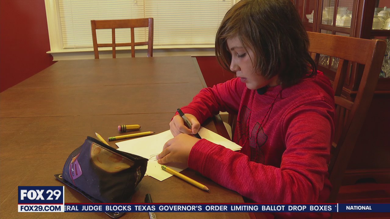 12-year-old uses his illustration skills to help others in books about bullying