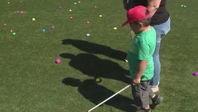 Foundation for Blind Children helps everyone join in on Easter egg hunting fun