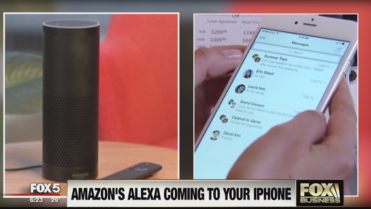 FOX Business Beat: Alexa to you iPhone; Subway sues over chicken report