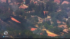 57-acre Vacaville fire fully contained, evacuations lifted