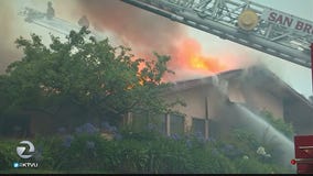 2 teens arrested in Millbrae fire