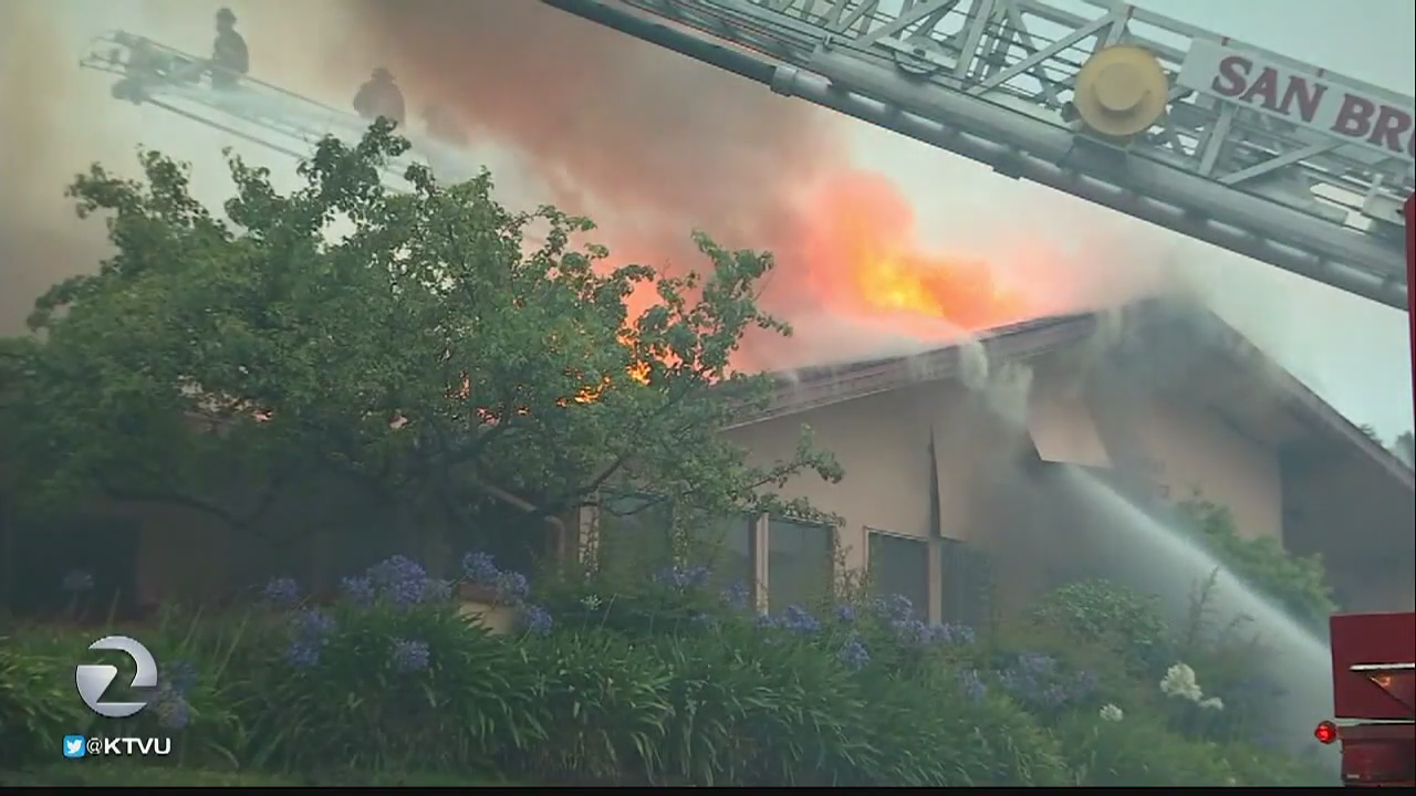 2 teens arrested in Millbrae fire