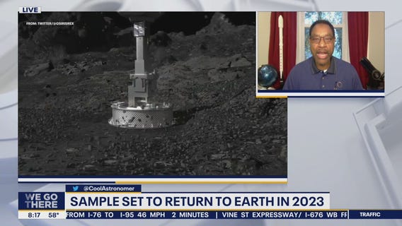 NASA Spacecraft landed on an asteroid to collect a sample