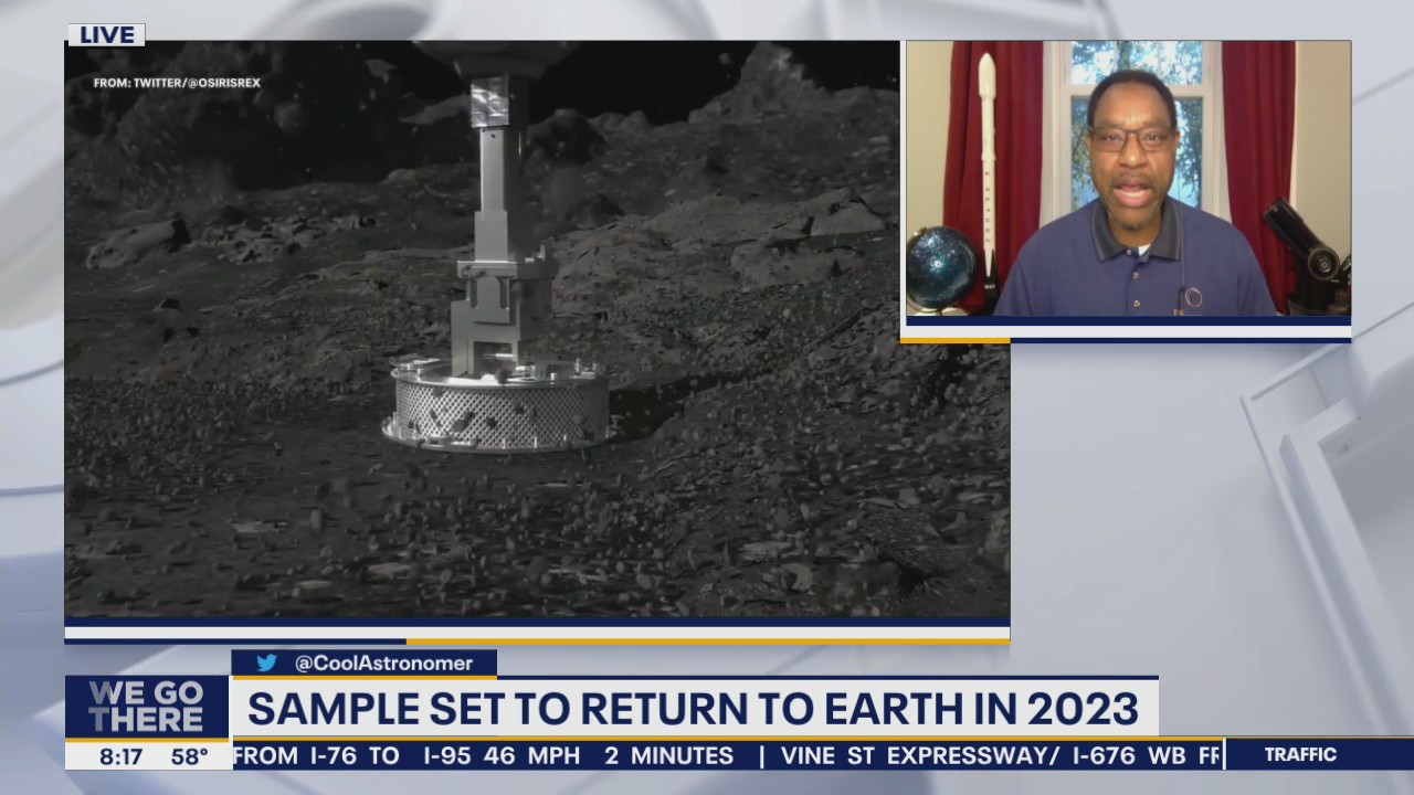NASA Spacecraft landed on an asteroid to collect a sample