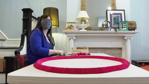 Local artist creates origami to ensure those who died from COVID-19 are remembered