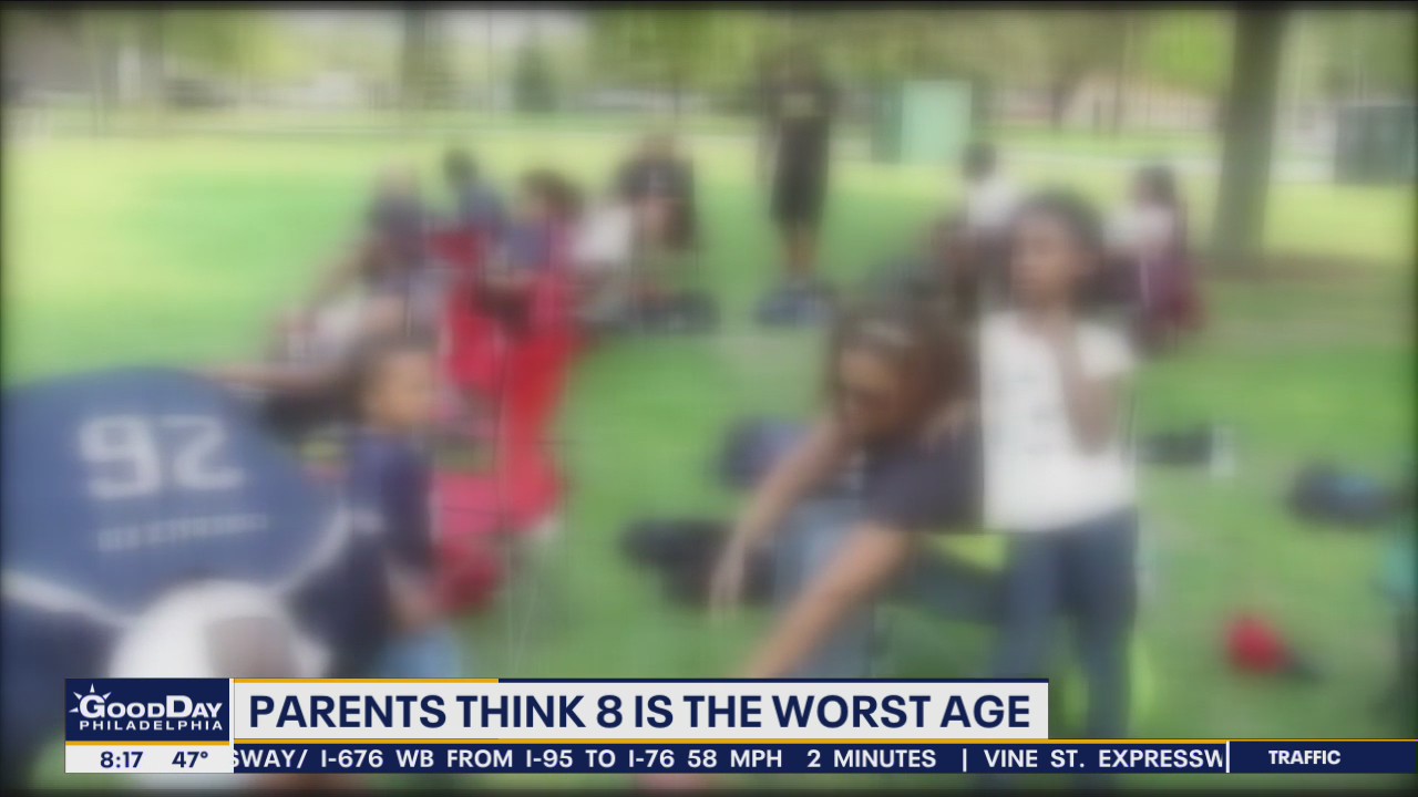 Parents think 8 is the worst age, citing 'Extreme Eights'