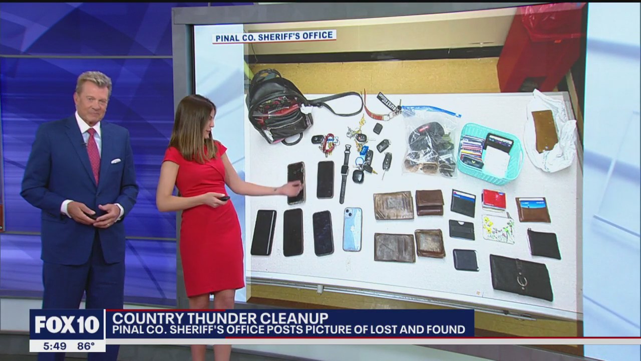 A look at Country Thunder 2023's lost and found as festival is over