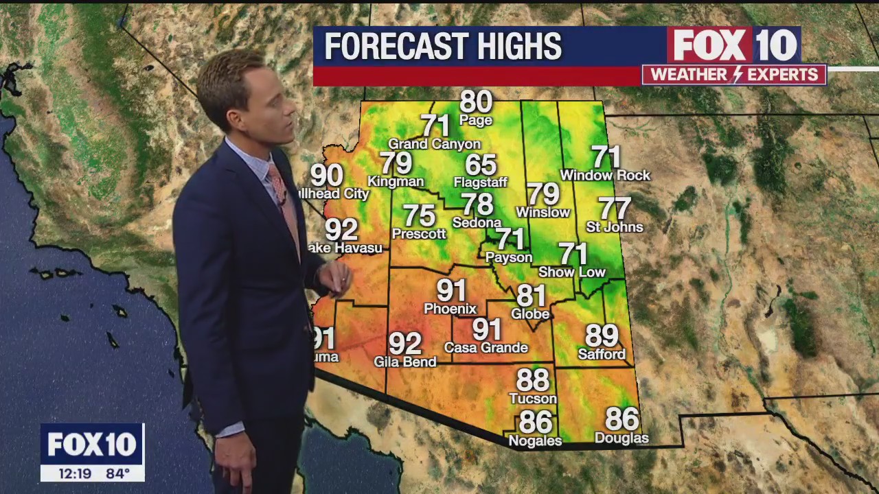 Noon Weather Forecast - 4/17/23