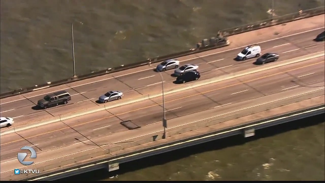 BRIDGE REPAIRS: Only 1 WB San Mateo Bridge lane open until Sunday