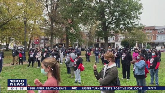 Residents gather for peaceful rally in West Philadelphia