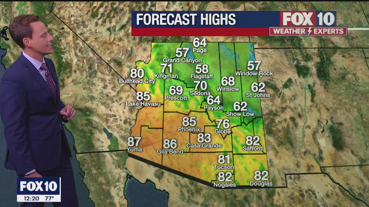 Noon Weather Forecast - 4/20/23