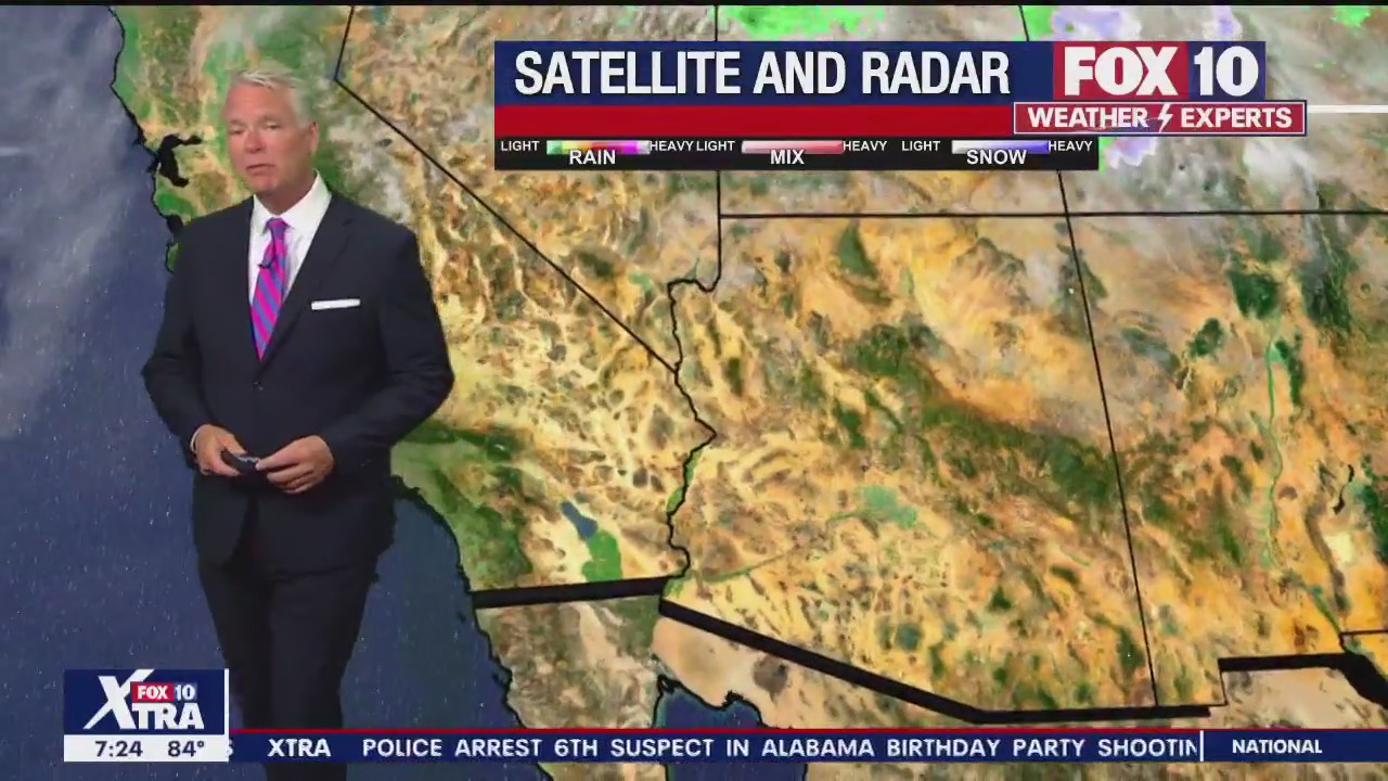 7PM Weather Forecast - 4/21/2023