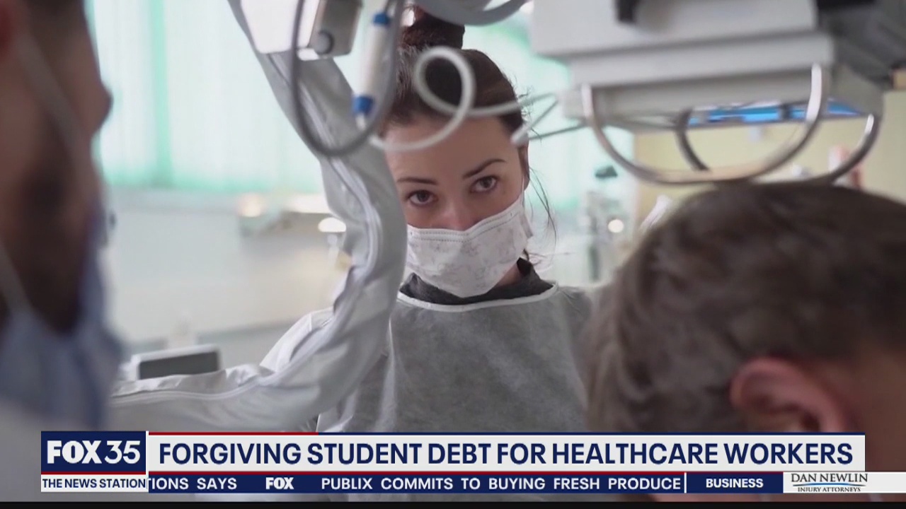 Forgiving student debt for healthcare workers