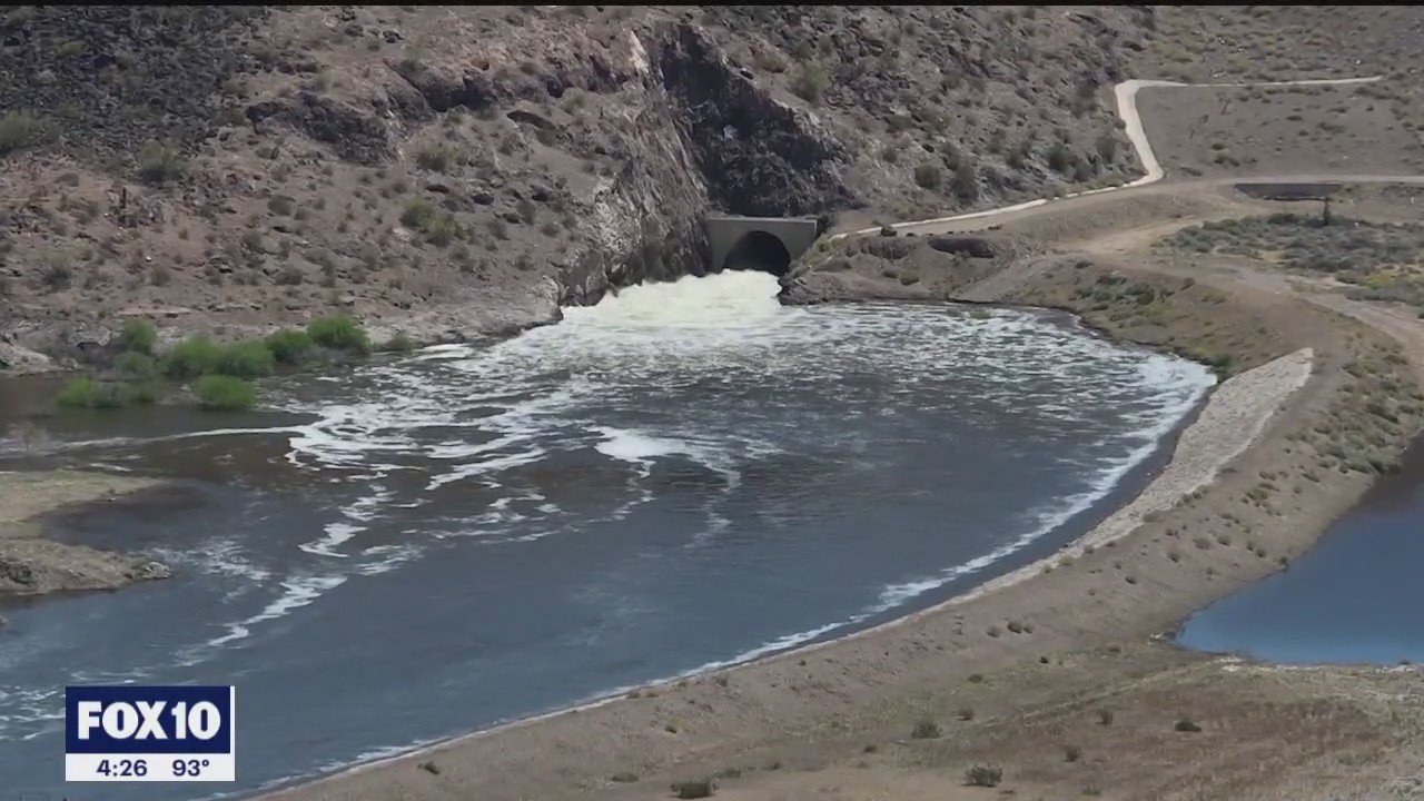 A look at water flow on the Salt River | Drone Zone