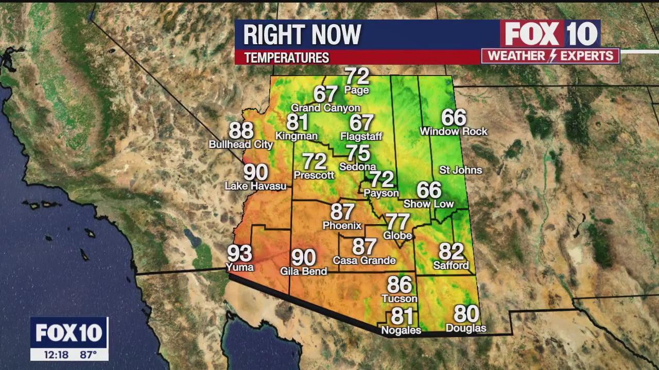 Noon Weather Forecast - 4/27/23