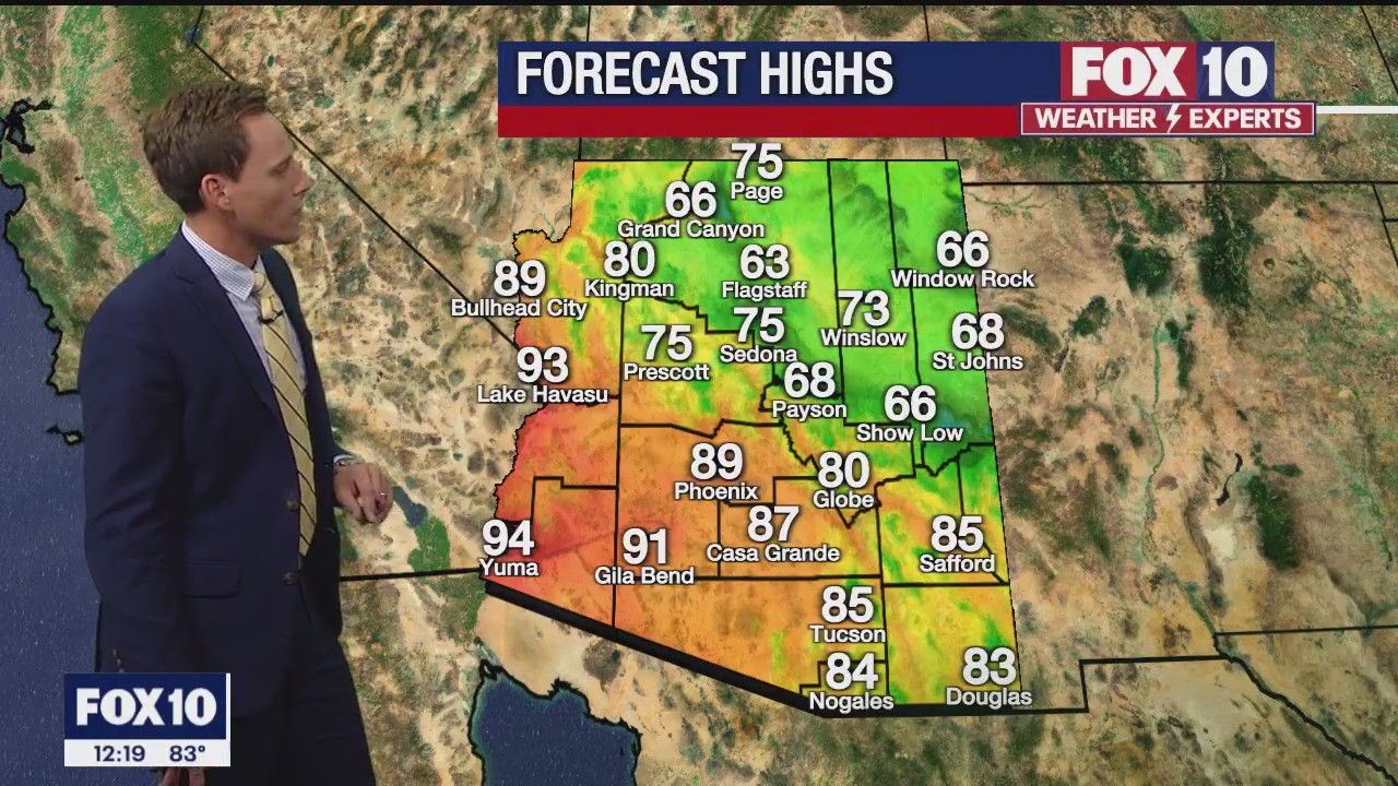 Noon Weather Forecast - 4/26/23