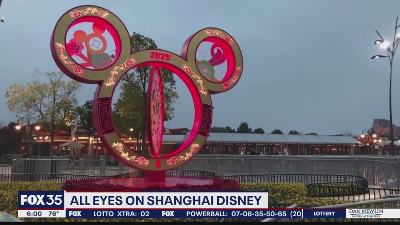 All eyes on Shanghai Disneyland