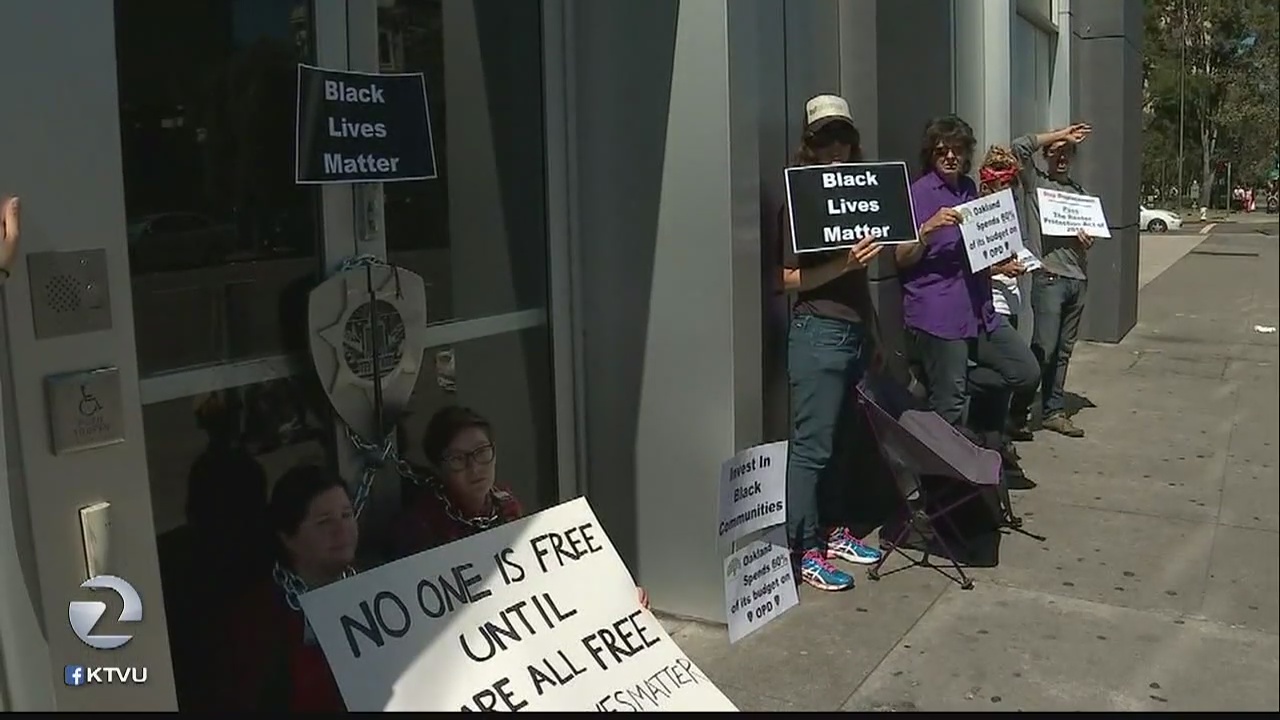 Black Lives Matter protest at OPD